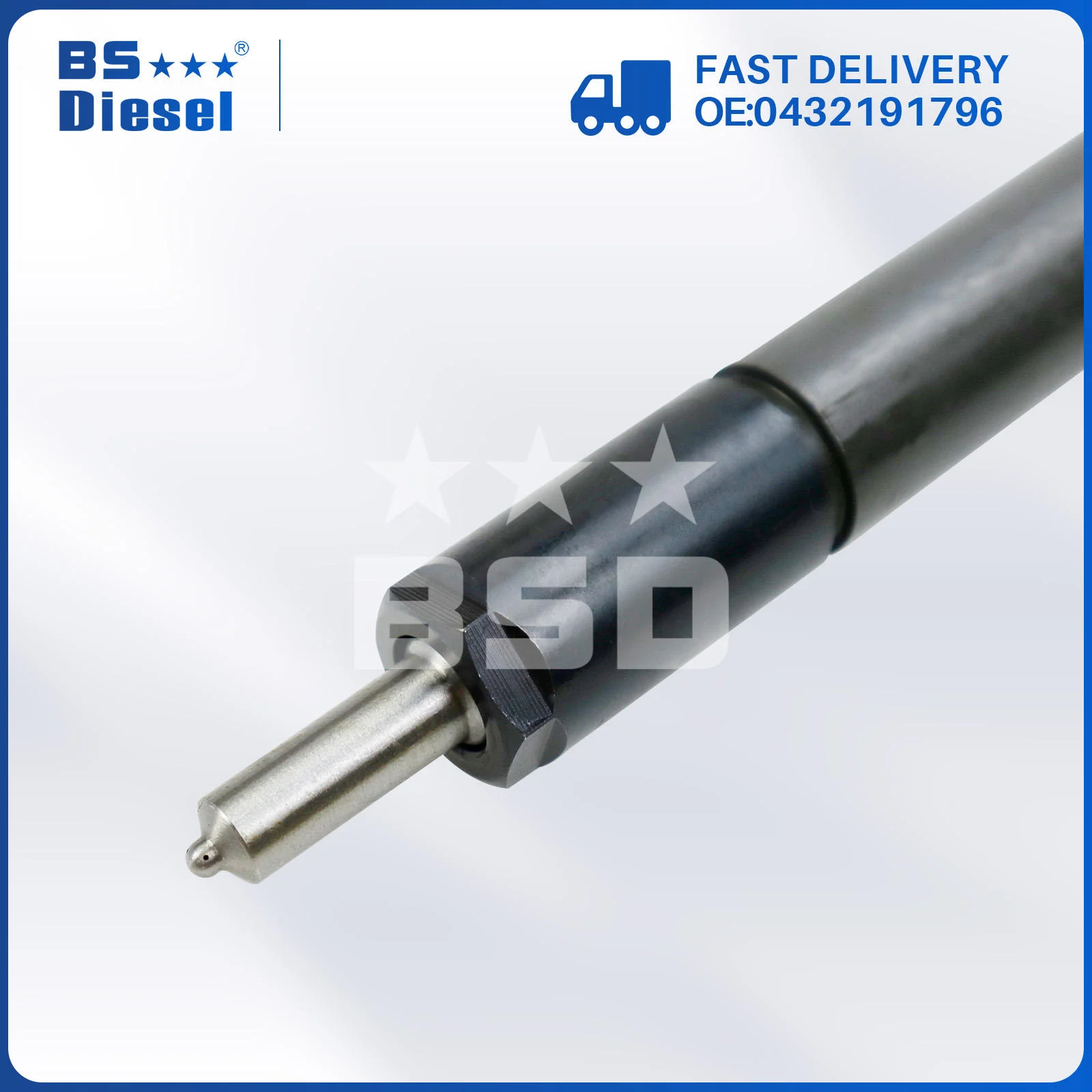 4pcs Diesel Fuel Injector Nozzle 3908511 0432191796 for Case IH Tractors 7250 9310 9330 (4)Pieces/Lot