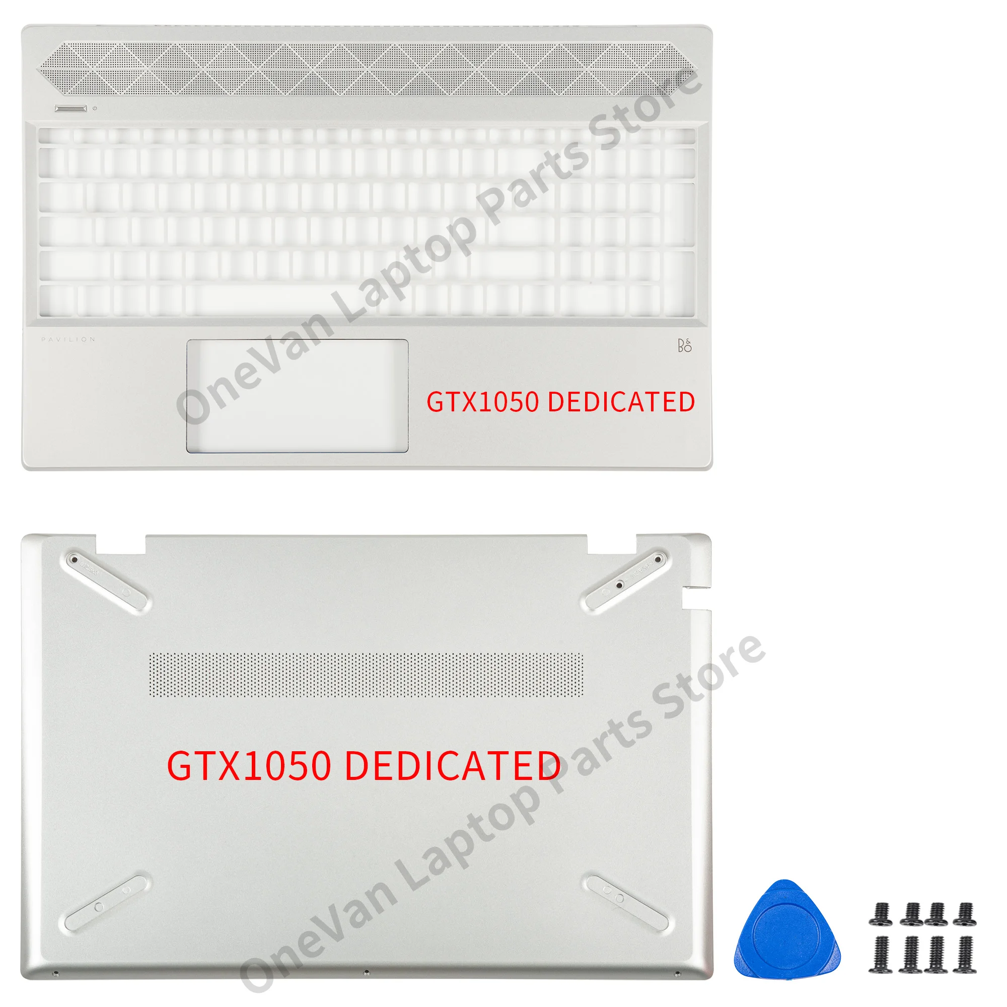 New Laptop Case For HP Pavilion 15-CW 15-CS TPN-Q208 Q210 Laptop Top Rear lid Back Cover Bottom Bezel Palmrest Housing Replace