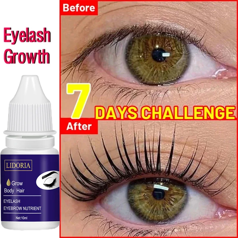 

7 Days Fast Eyelash Growth Serum Eyebrow Growth Nourishing Follicles Lashes Enhancer Thick Eyelash Lengthening Nutrition Liquid