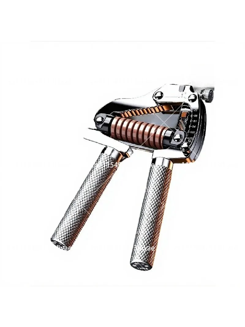 Adjustable All Metal Hand Gripper 240kg Strength Trainer for Forearm Finger Muscle Exercise