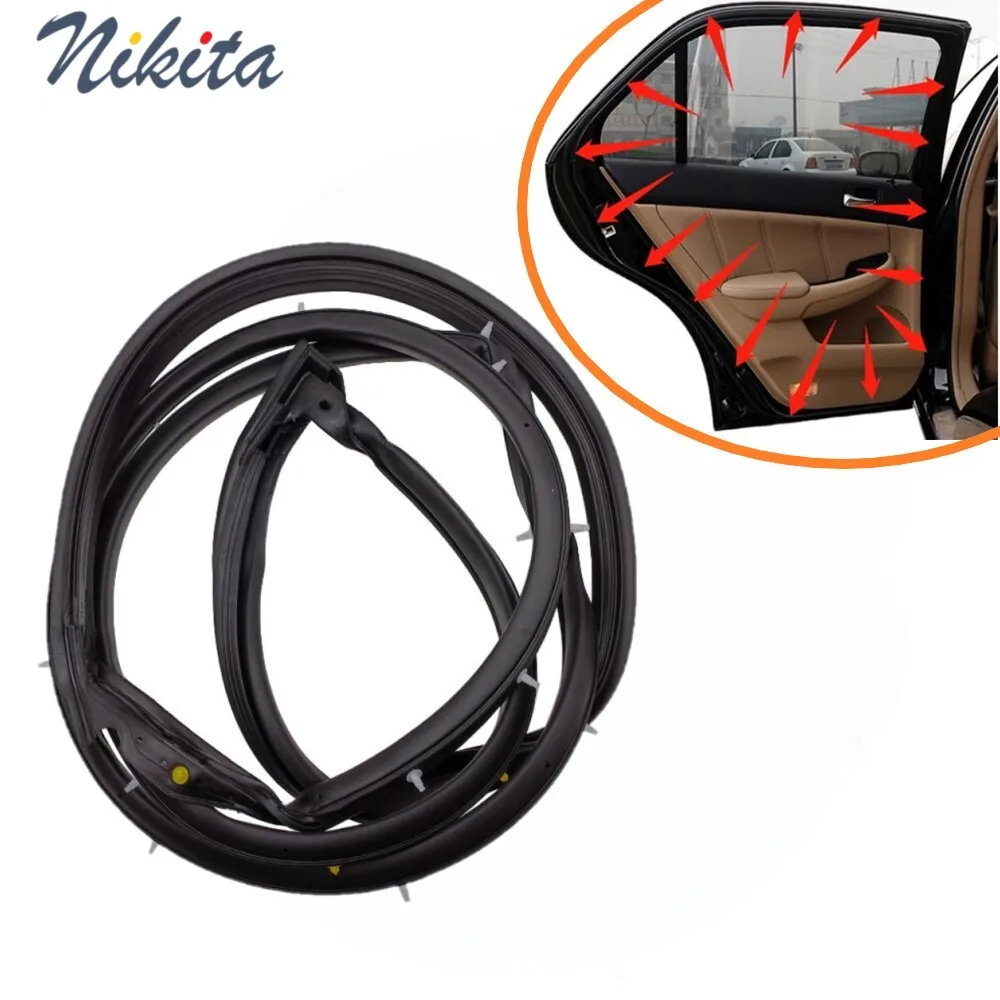 

Уплотнительная лента для двери автомобиля, передняя, задняя, левая и правая для Honda Accord 2008 2009 2010 2011 2012