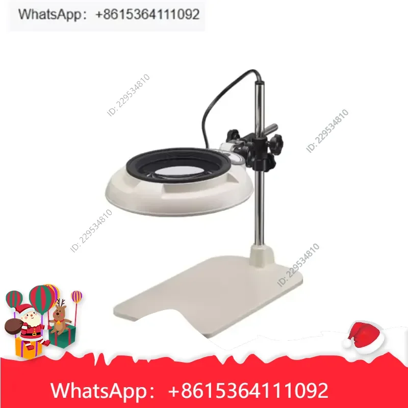 Widely Applied， for SKKL-B Desktop Magnifying Glass with LED Lighting 2x 4x 10x Original Cost effective，1pc