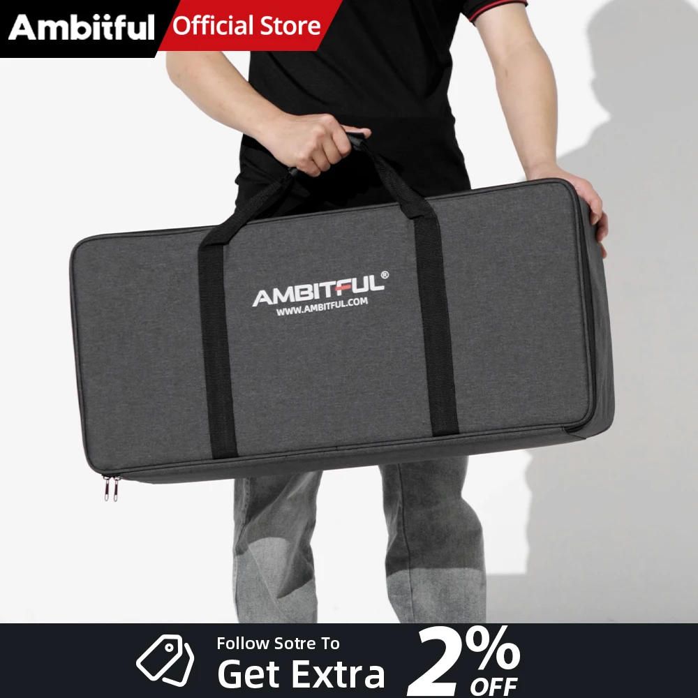 AMBITFUL Photography Kits Carrying Bag 10mm Thickness Huge C