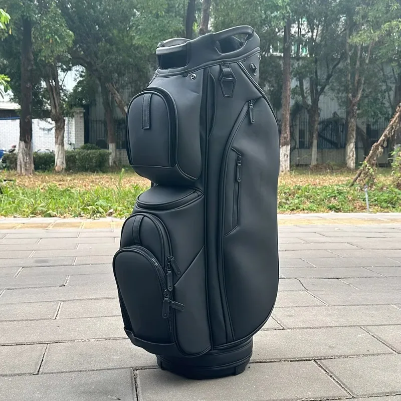 

GOLF Factory Синий Легкий Вес из искусственной кожи Водонепроницаемая сумка для персонала гольфа Вышивка Печать на заказ логотип Сумка для гольф-карта