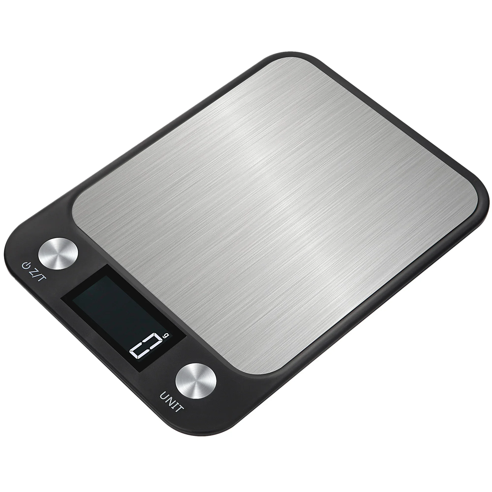 Hd LCD Digital Display Stainless Steel Kitchen Scale,dustproof and Waterproof,automatic Shutdown,unit g,oz,lb,tl,accuracy 1g