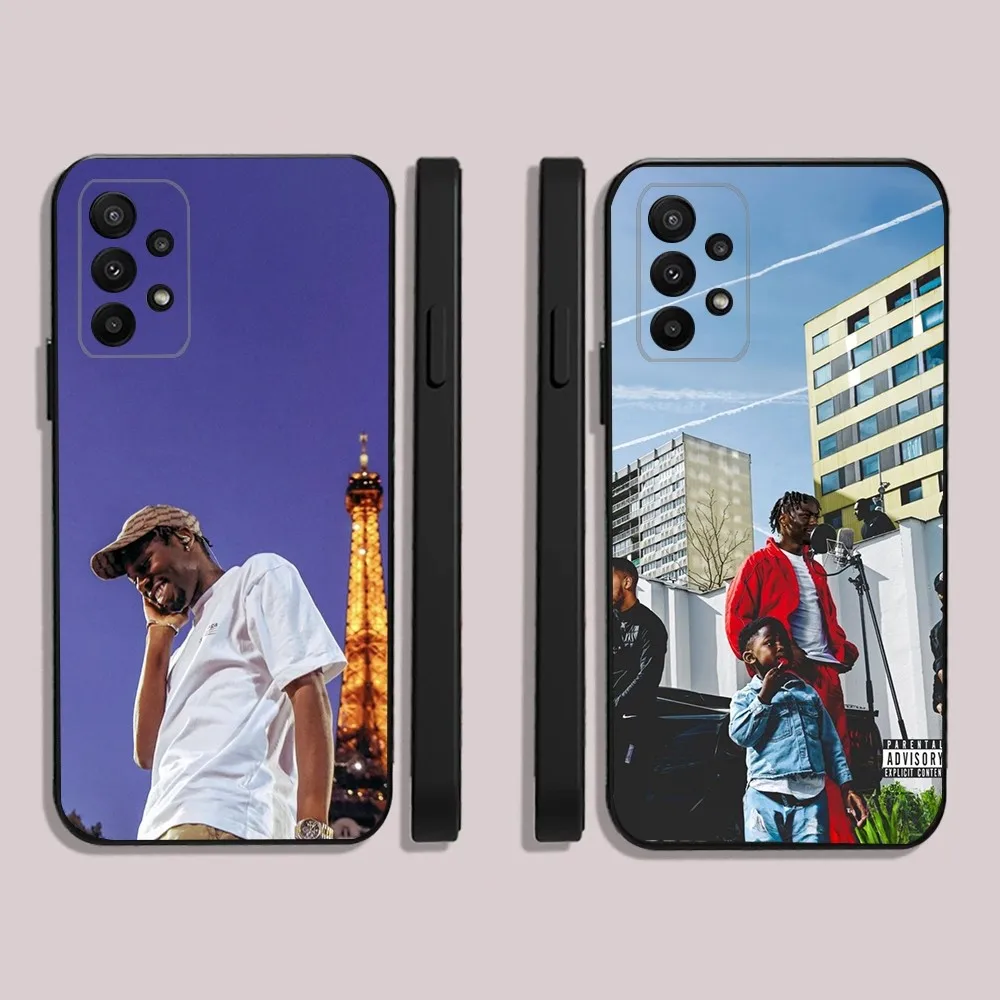 

Rapper T-Tiakola Phone Case For Samsung S25,23,22,30,24,10,9,Ultra,Plus,Lite,FE,5G Black Soft Case
