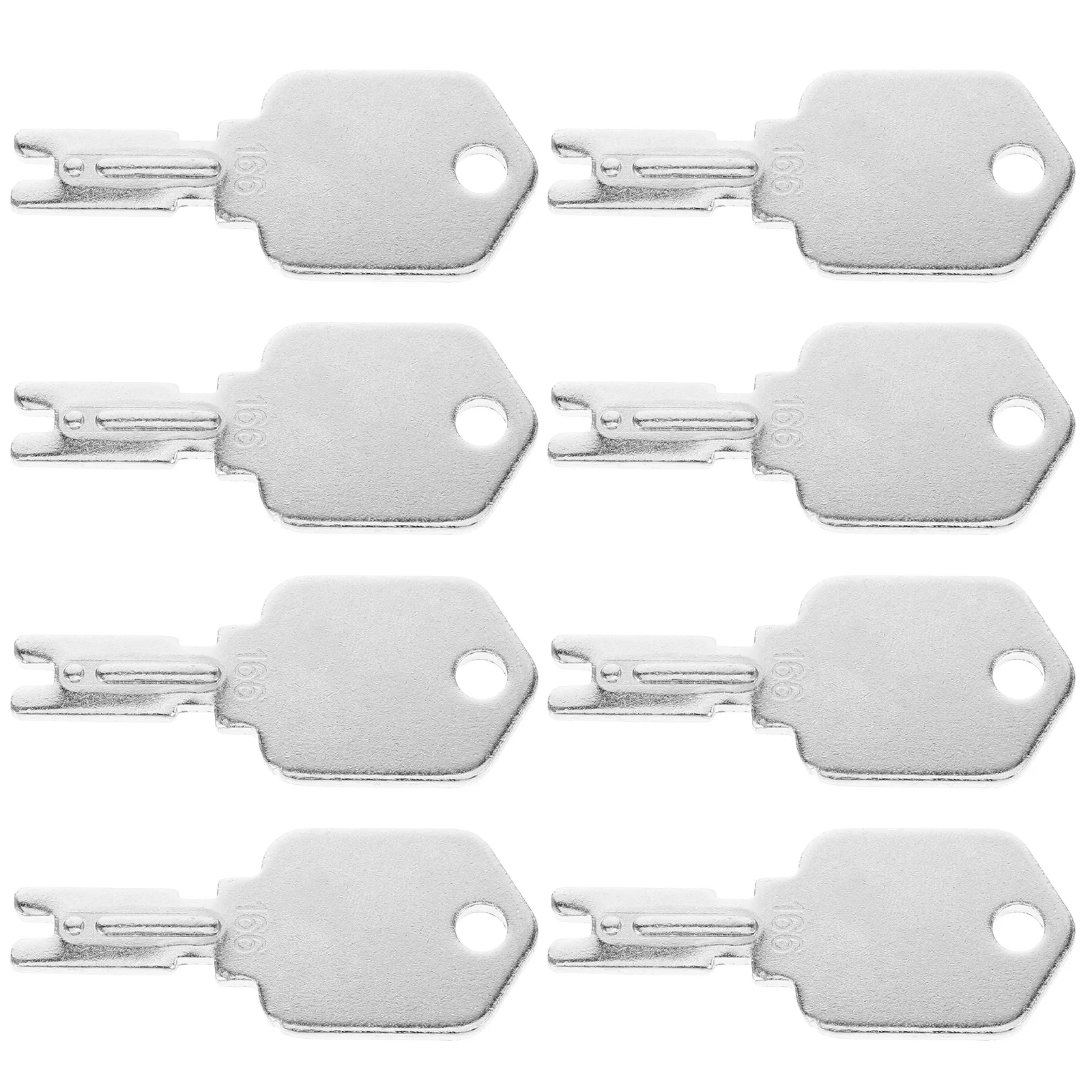 

8pcs Forklift Ignition Replacement Heavy Equipment Construction Machinery Starter Switch Compact Forklift Key Replacement