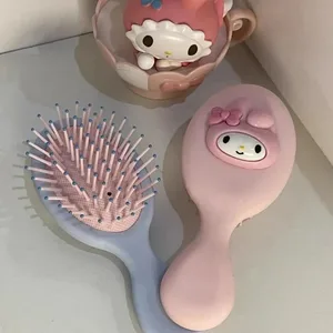 Sanrio Kuromi CinnaMoroll Air Cushion comb Hello Kwaii Air Pillow Comb Hello Kitty Y2K Black things portable girls girls 12 Main Sales things from Hello Kitty - №8