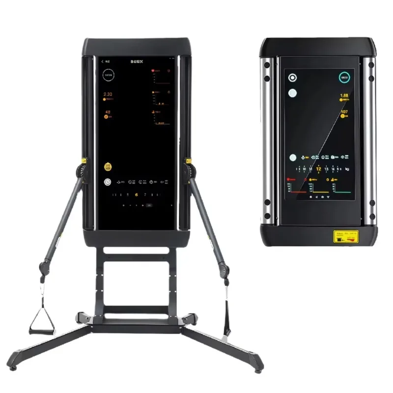 Commercial & HouseholdSmart MagicMirror, 32-inch Vertical Touchscreen Fitness Equipment with AI Coaching and EntertainmentSystem