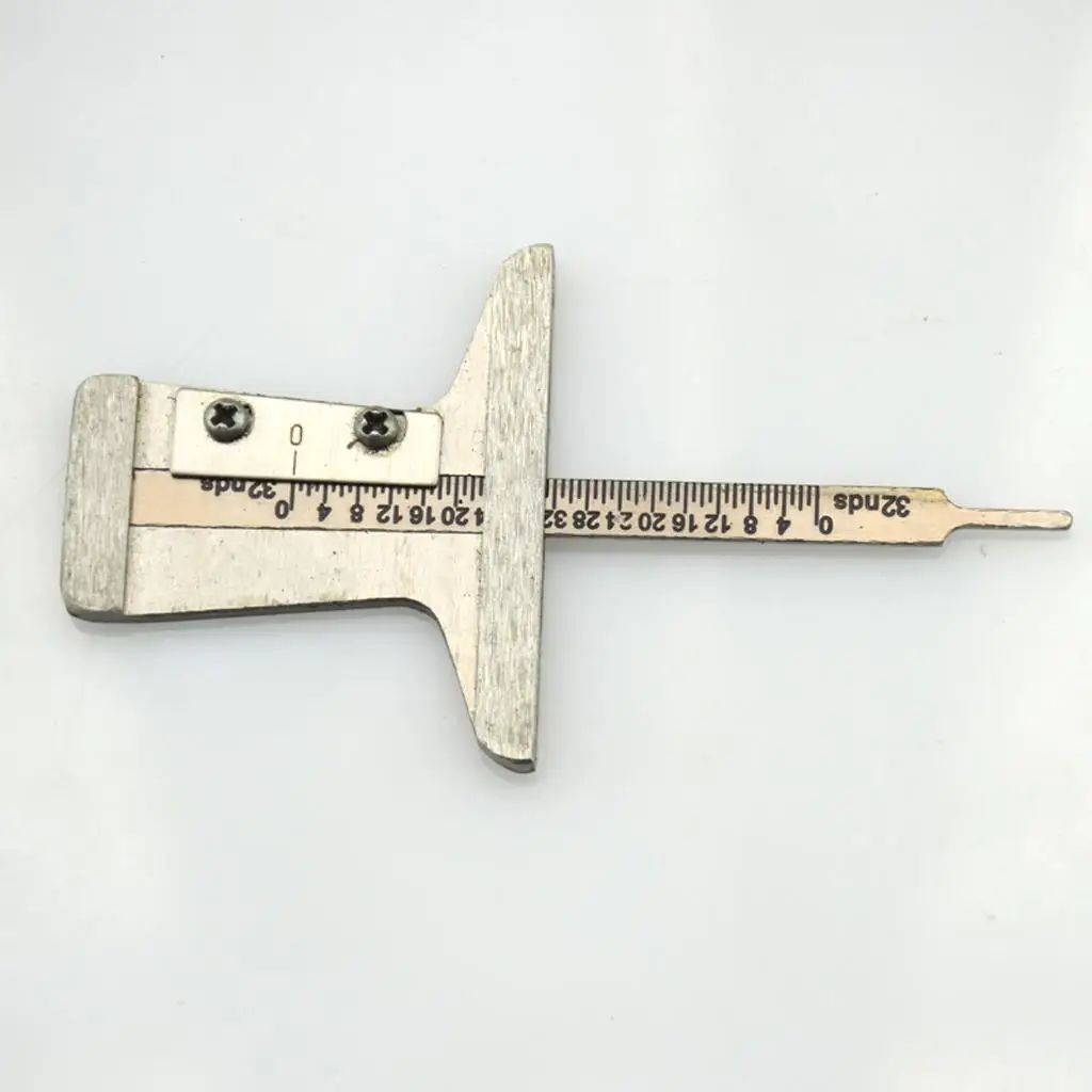 Precision Tyre Tread Depth Tester Gauge Ruler Stainless Steel for Tire Pressure Monitoring and Repair