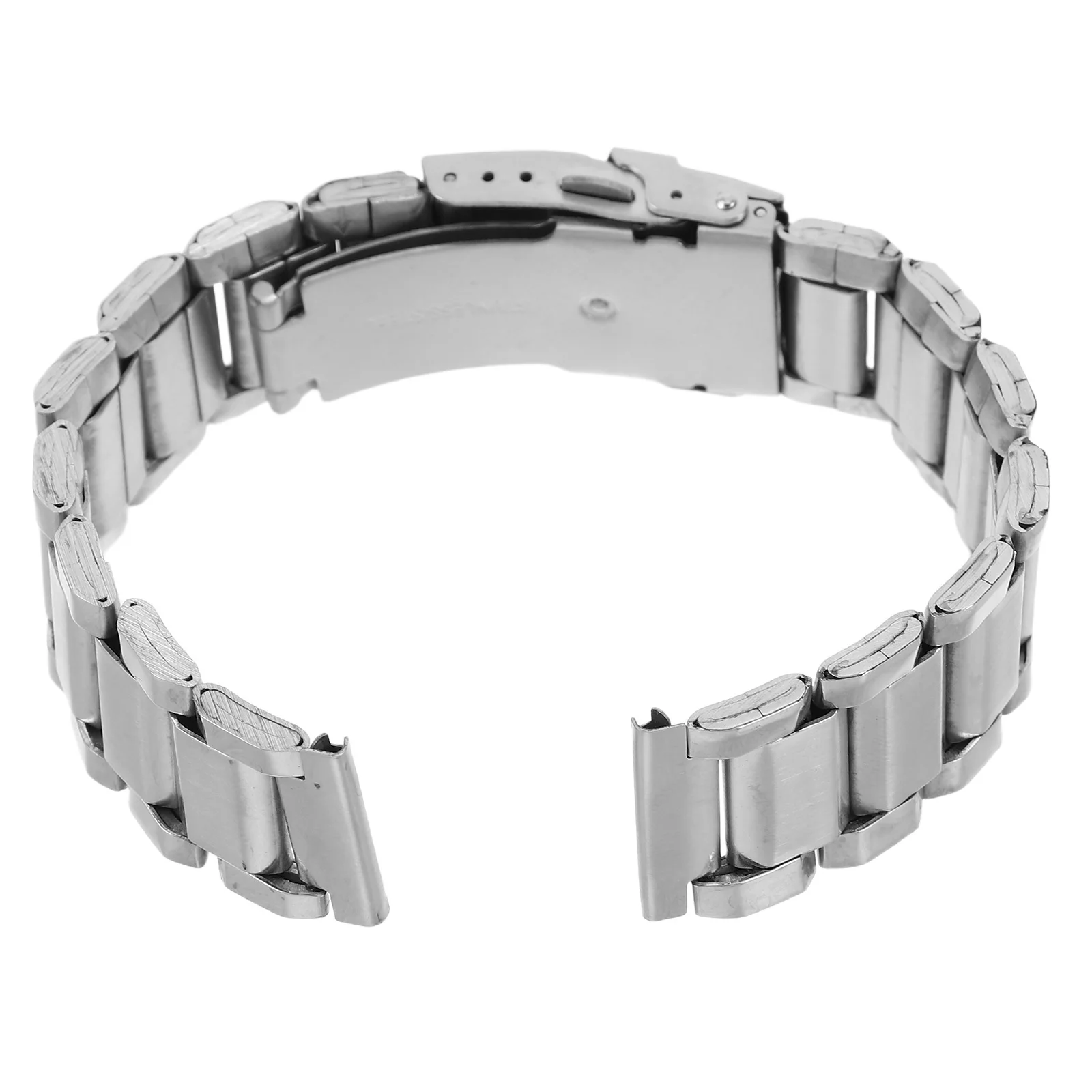 

Stainless Steel Watch Band Adjustable Heavy Duty Metal Strap Deployment Clasp Sports Casual Formal 20mm Mens Watch Band