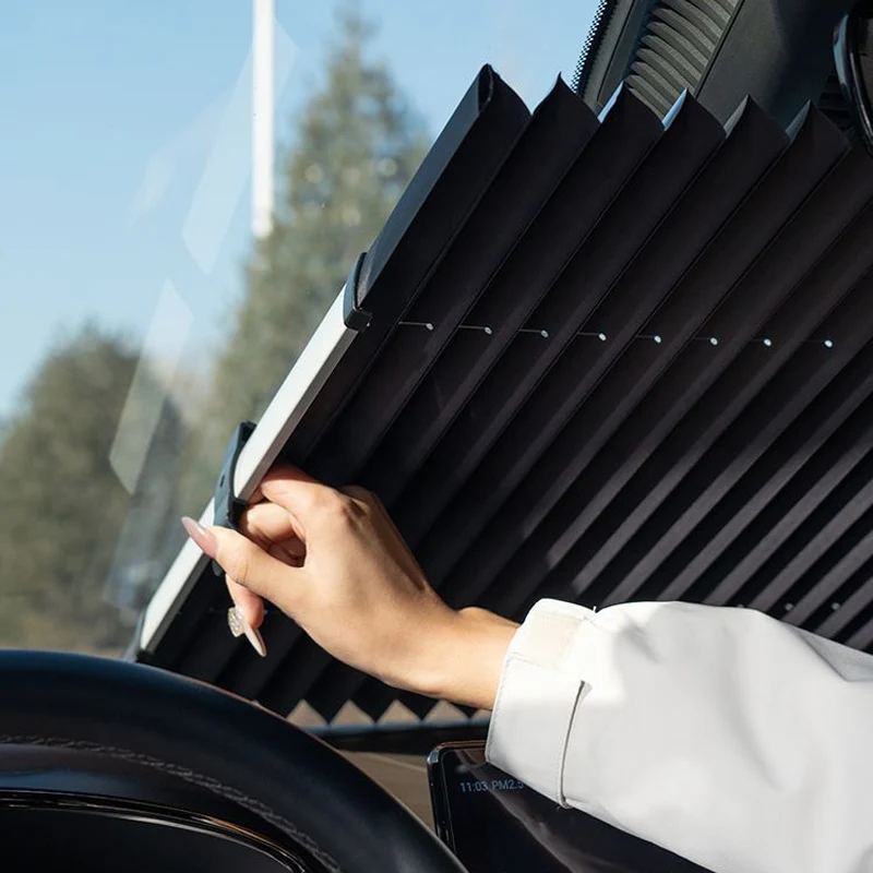 

Защитный чехол на лобовое стекло автомобиля от солнца, УФ-защита, солнцезащитный козырек, аксессуары для салона