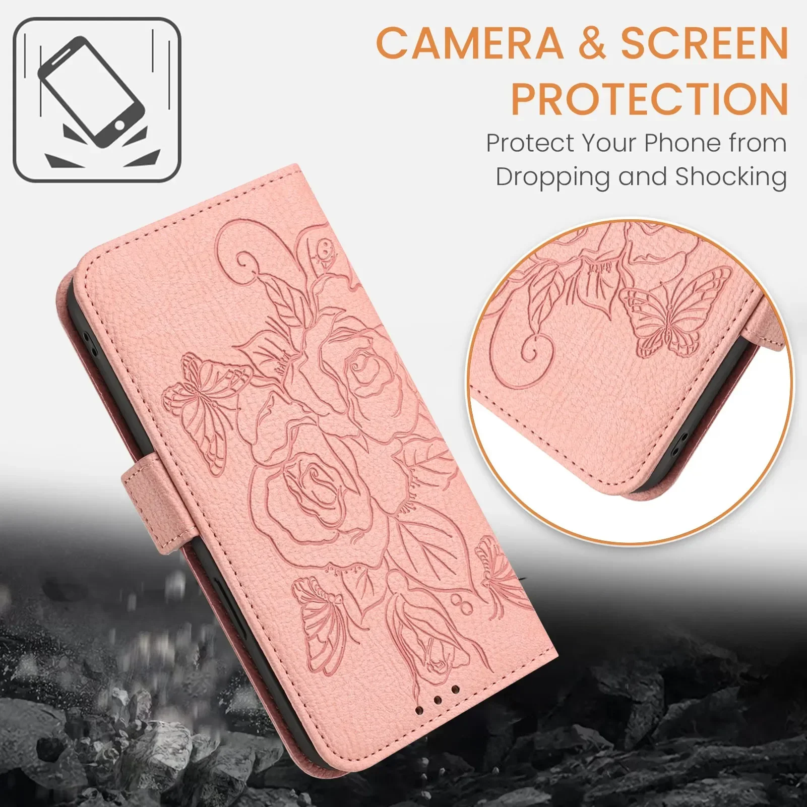 Portemonnee Met Kaartsleuf Kickstand Magnetische Flip Lederen Case Voor Infinix Note 50 Pro 40 40X12 2023 30 Pro Plus 4G 5G