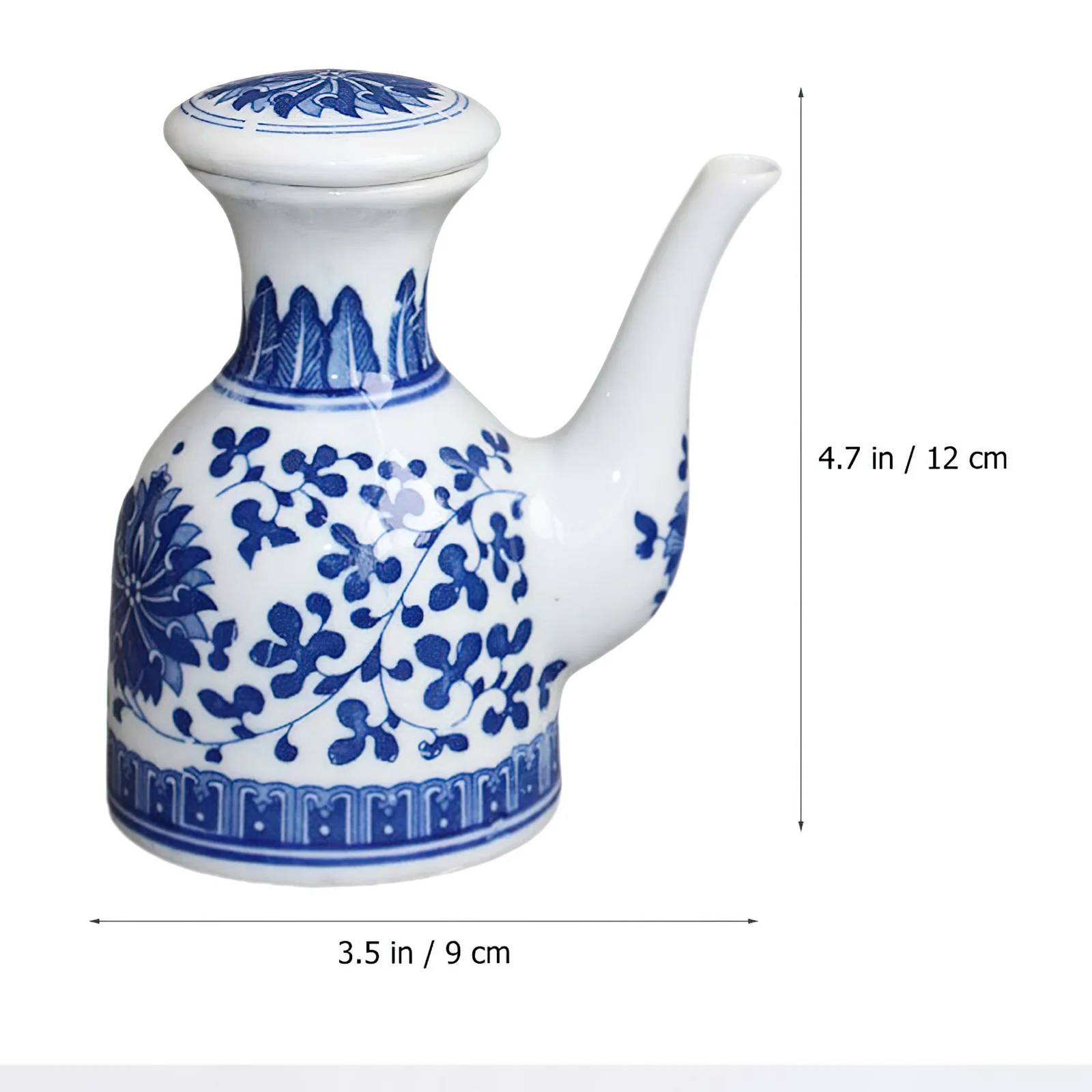 

Ceramic Soy Sauce Container Exquisite Vinegar Dispenser Long-Lasting Kitchen Spice Jar Vinegar Dispenser Sushi Sauce Container