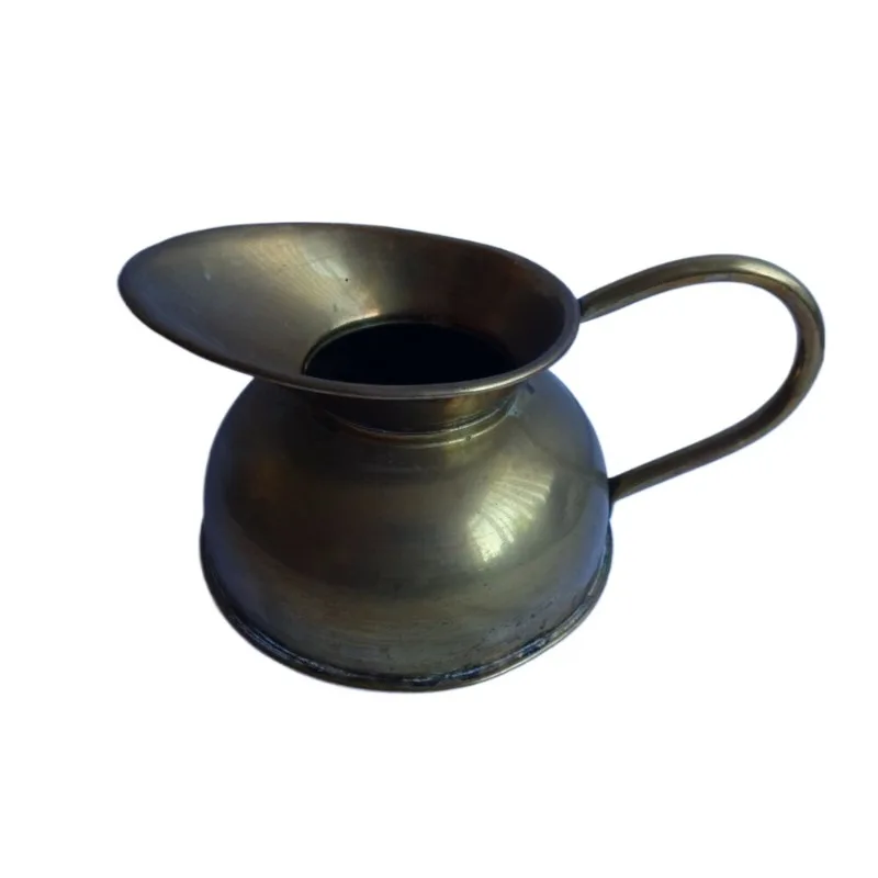 

Vintage Peerage Small Brass Jug Height 8 cm Diameter Base 12 cm