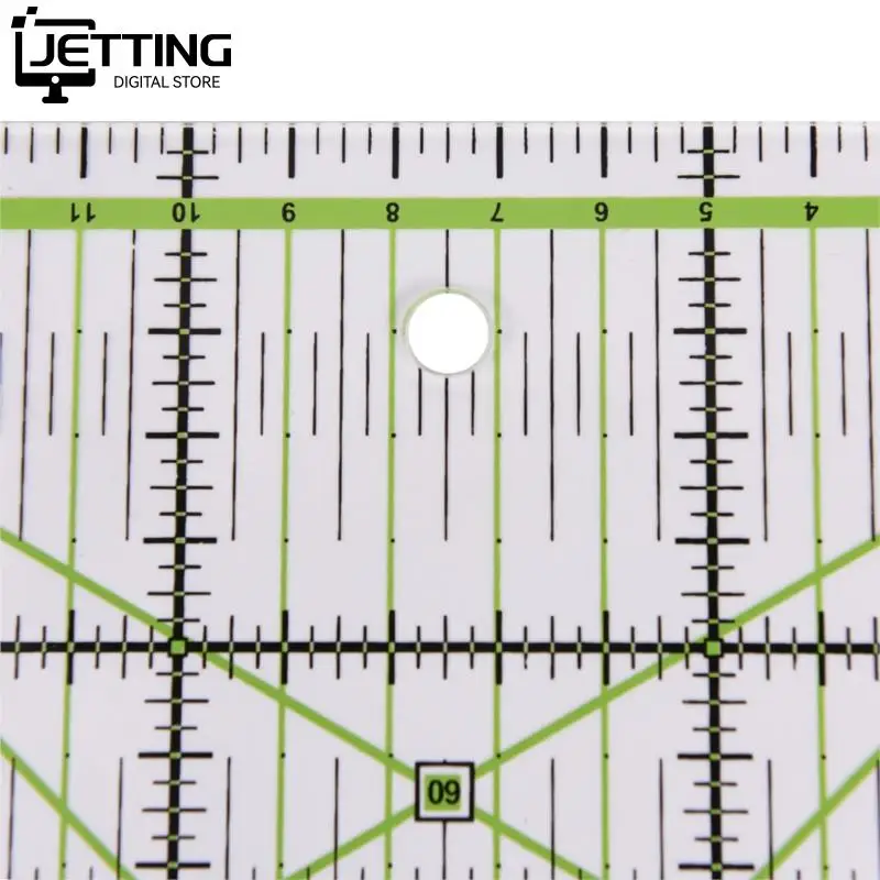 Transparent Quilting Sewing Patchwork Ruler Cutting Tool Tailor Craft G03 Drop Ship Size: 15x15cm