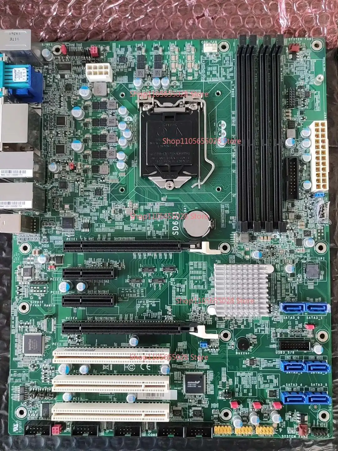 For Taiwan Youtong DFI Industrial Control Main Board SD631, Support 6/7 Generation I3 I5 I7 CPU, Multiple PCIE Slots