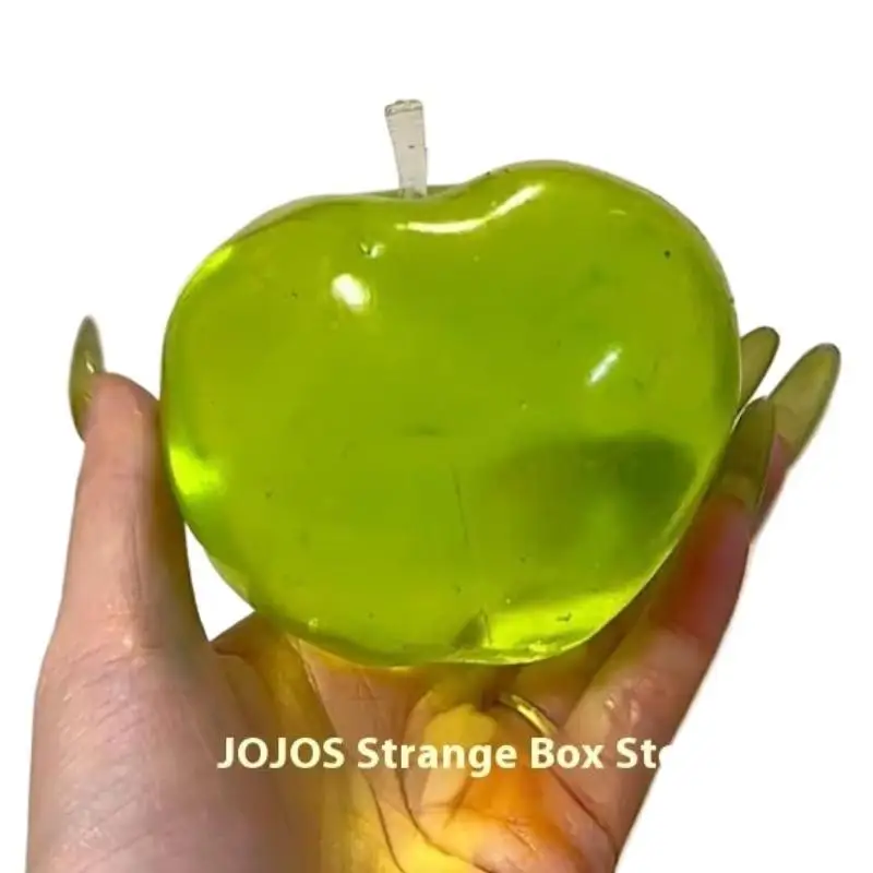 

Для снятия стресса для друзей, игрушки для сжимания зеленого яблока, снимают стресс и вентиляционное отверстие, игрушки для сжимания пластикости