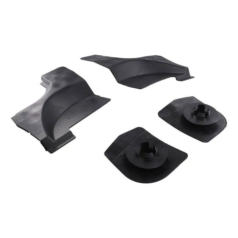 

Durable-4PCS 3C0825271 3C0825272 3C0825961 3C0825962 Outsole Guard Plate Cover Plate Blank Cover For PASSAT B6 B7 CC Magotan