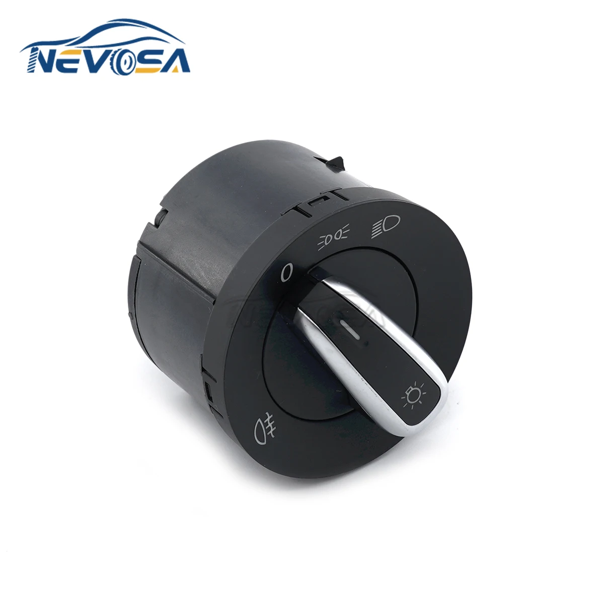 NEVOSA 3C8941431B Car Headlight Head Fog Lamp Light Control Switch For VW Touran J-etta Golf V VI 5 6 J-etta Passat B6 CC Caddy