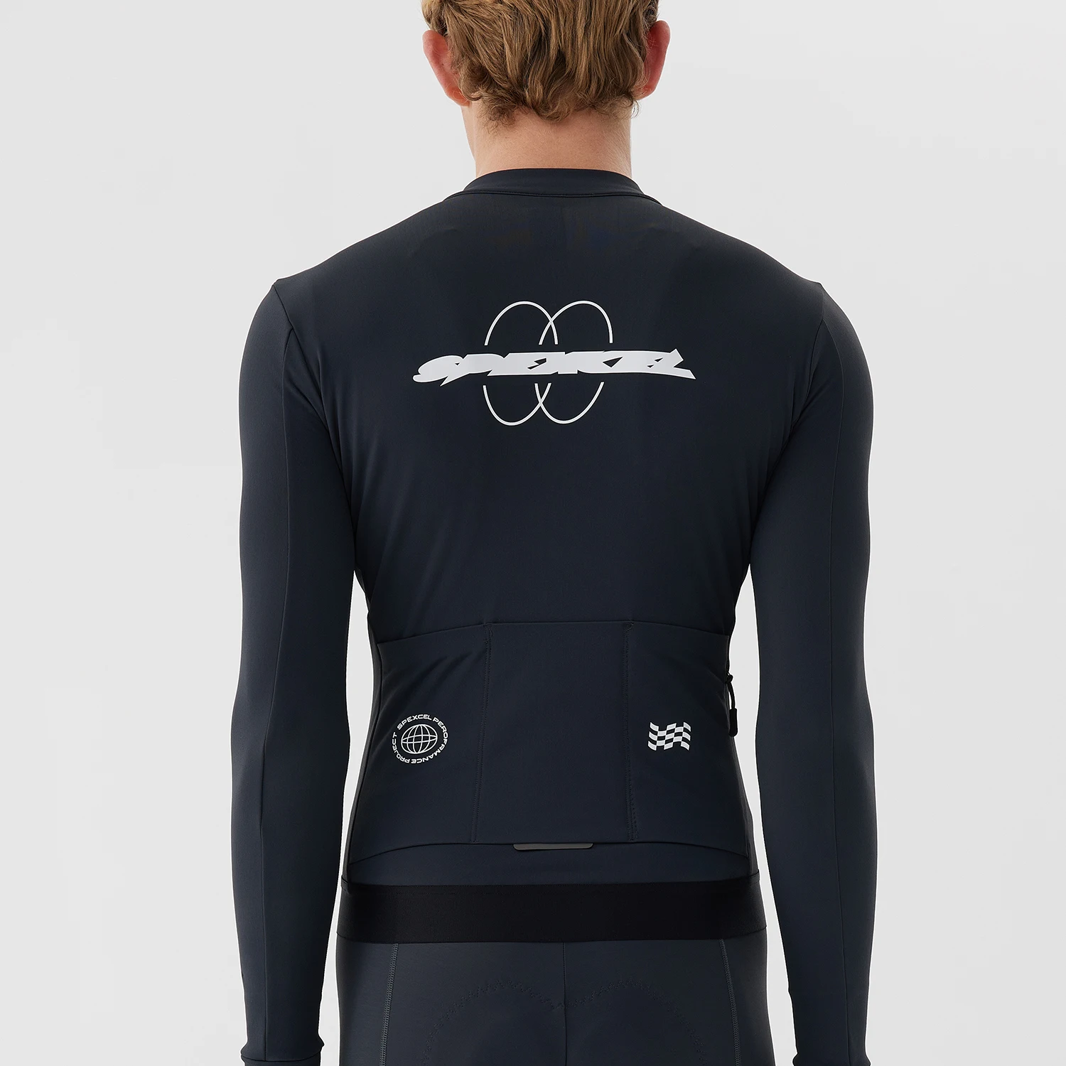 SPEXCEL 26 Neue PRO Winter-Thermo-Fleece-Radtrikots, langärmelig, Race Fit, Italien, Thermostoff, warmer und atmungsaktiver Mann – Detail 11