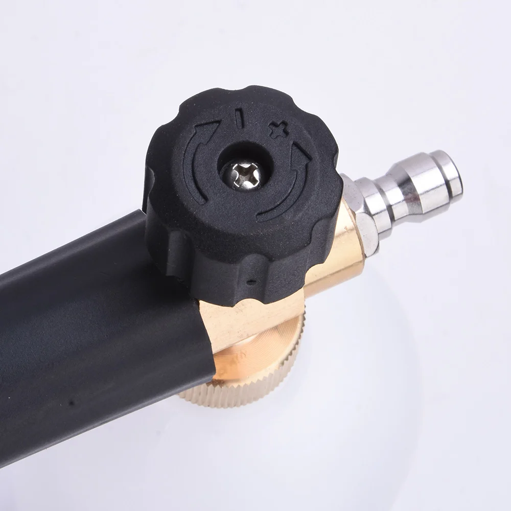 High Pressure Washer Gun+Snow Foam Cannon Set Aluminum Material Spray Gun PA Foam Pot Garden Household Car Washing Tools With 1/4" Quick Plug - view 6