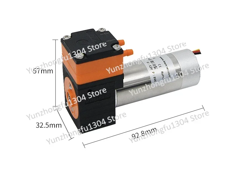 Diaphragm pump 12v corrosion-resistant pneumatic KLP01 small organic micro-liquid industrial self-priming pump