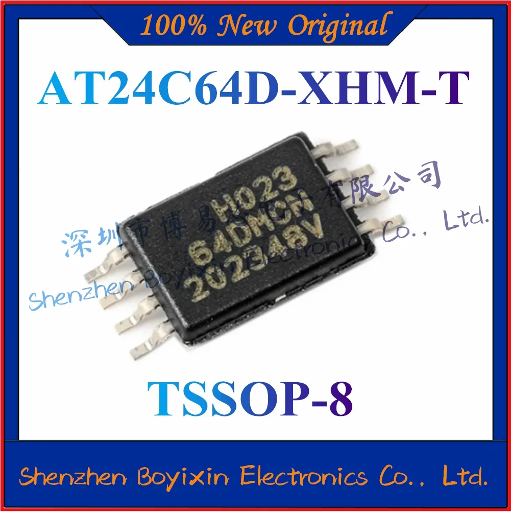 NEW AT24C64D-XHM-T.Original Product.Package TSSOP-8