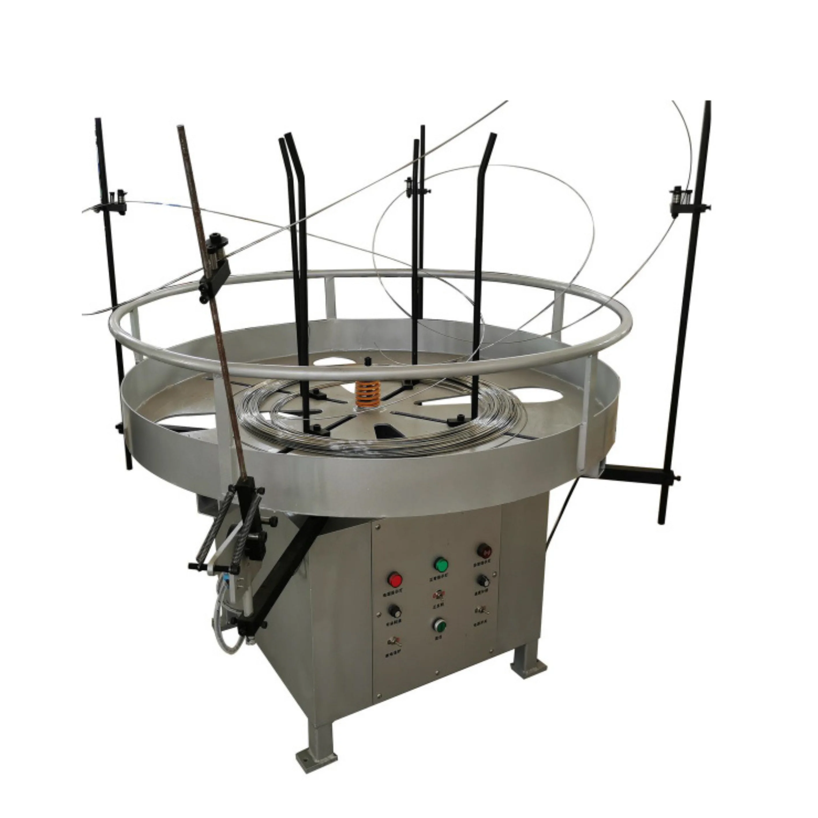 

Automatic Flat & round Steel Wire Pay-Off Machine for Manufacturing Plants with Core Motor Gear Engine Components