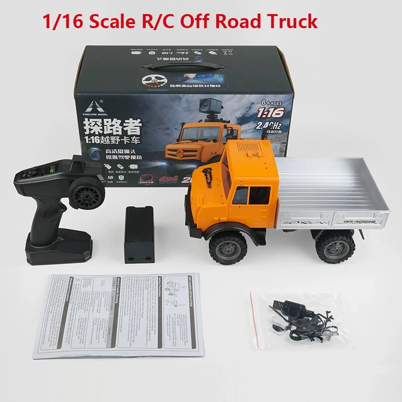 

1/16 Scale SG1613 R/C Off Road Car Racing Truck 4WD RTR Pick-up Car Remote Controlled Car Climbing Car Toys Vehicle Gift