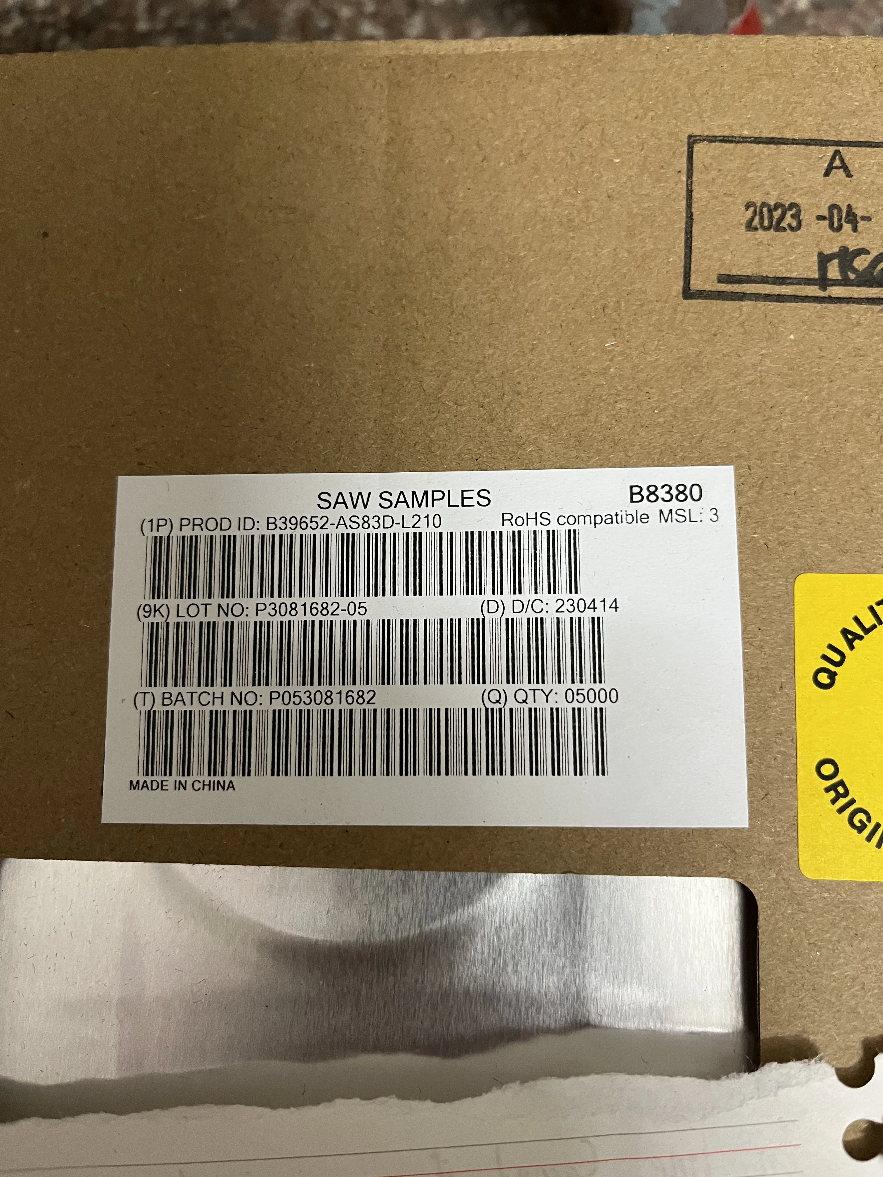 

10 шт. B38272-BK41B-W310