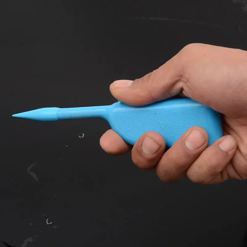 Earthworm Bloodworm Clip With 200 Rubber bands ABS Fishing Bait Bloodworm Clip Device Fishing Lure Tackle Accessory A398