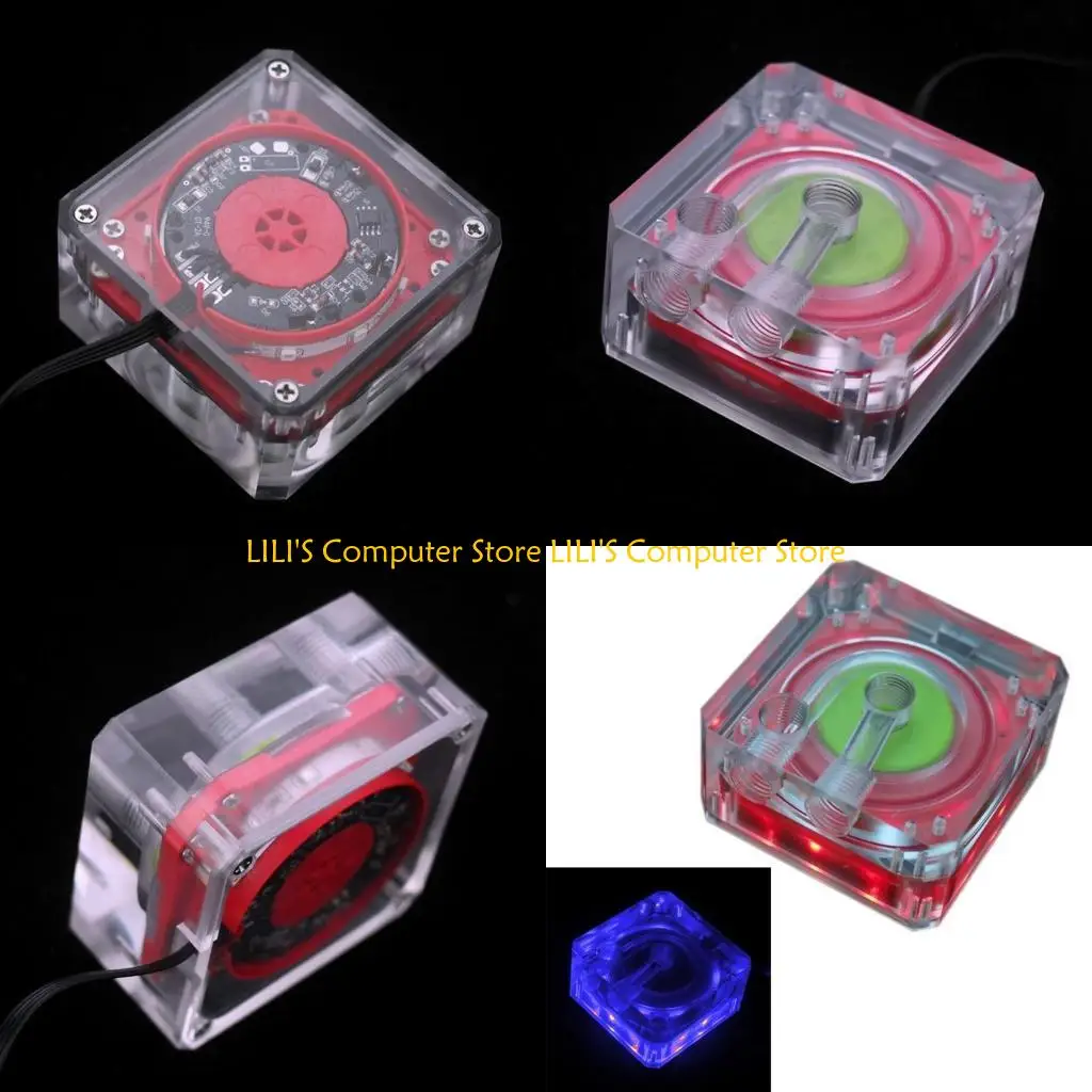 

A52B Computer Water-cooling Circulating Mute 4 Meters ig 23.6212.2in 500L/ Silent Wit Luminous Led Ligt