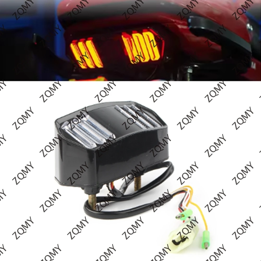 Motorcycle LED Tail Light Rear Light Signal Lights Running Turn Signal Indicator Lamp For Honda MSX125 CTX700N YG-125