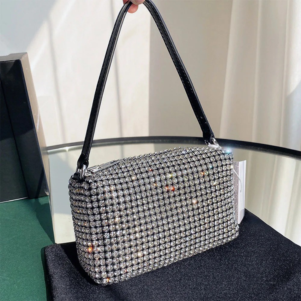 Marfino nowość w torebce dla kobiet Rhinestone Shining Diamonds torebka damska damska torba na ramię Crossbody