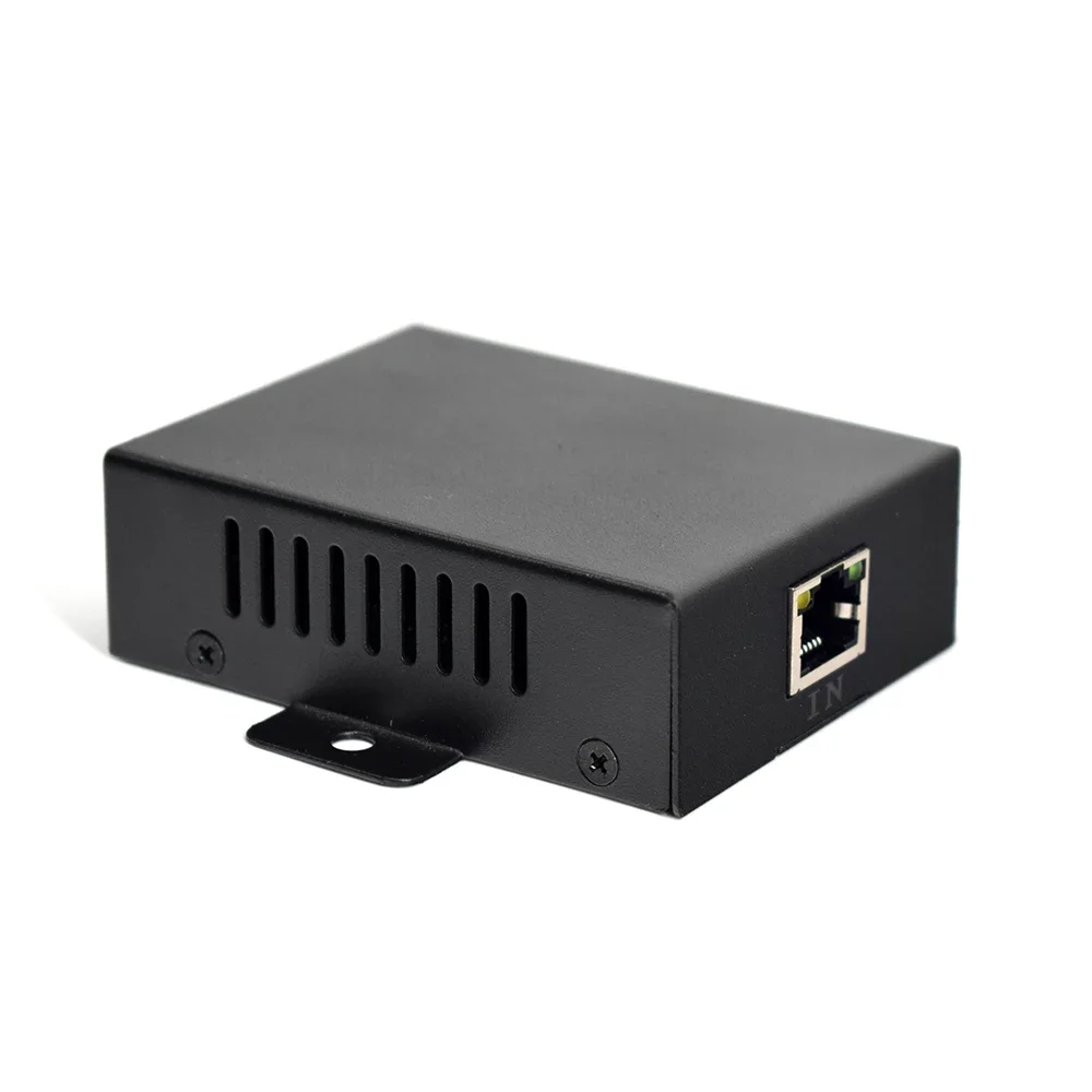 10/100/1000 Mbps Data Rate Gigabit IEEE802.3at PoE Splitter Adapter 5V(3.5A),12V(2A)  power output optional