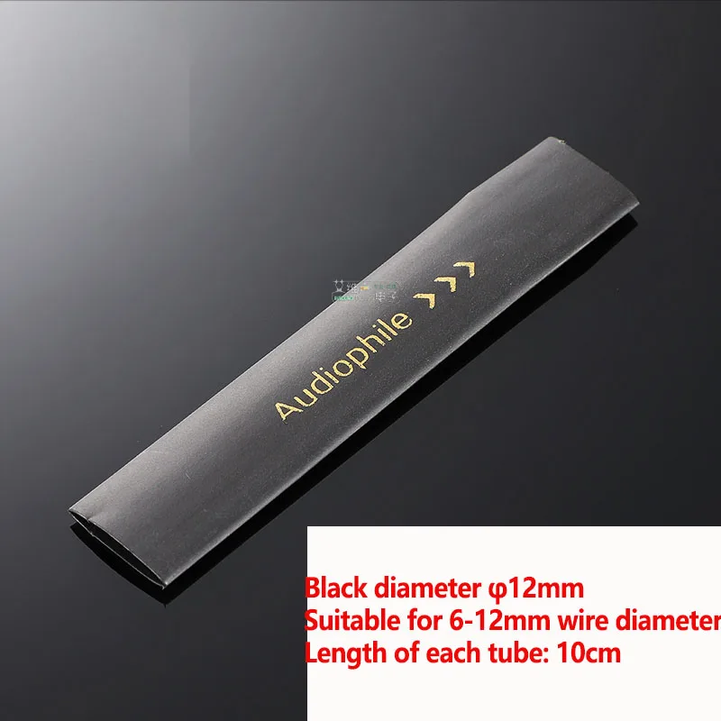 Audiophile Wärmeschrumpf-Isolierhülse 12-18mm Logo-Kabelschlauch für DIY Audio-Signalleitung Lautsprecherkabel-Markierung – Detail 6