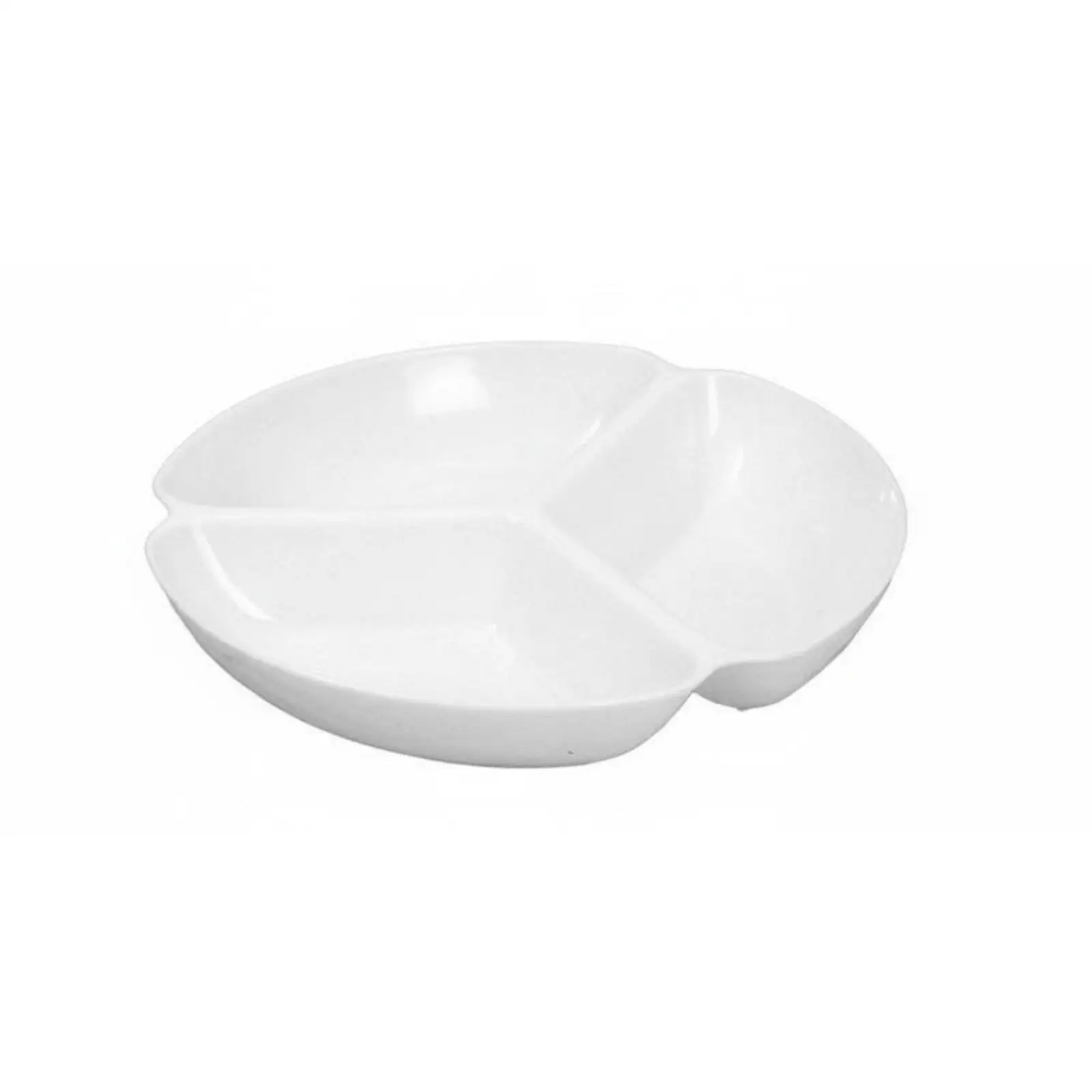 3-Well Combineing Dish Compartment Design Triple-Well Paint Holder Easy to Clean Art Supply for Children, Beginners, School,