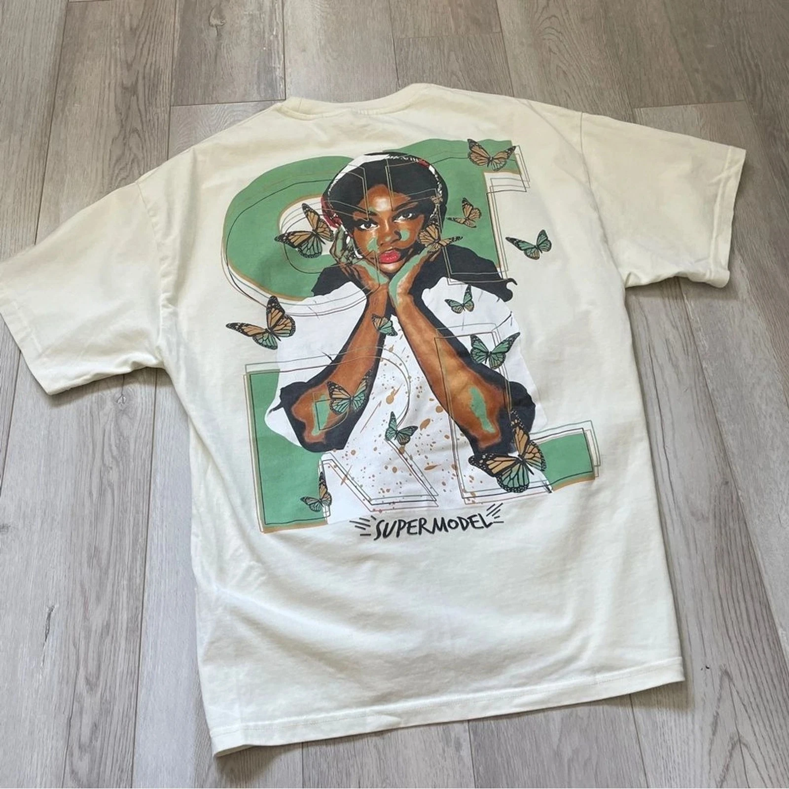 

2000s Vintage Casual Girl Print Y2k Women's Tshirts Short Sleeve O-Neck Streetwear Harajuku Gothic Tee Crop Top Men Kid Clothes