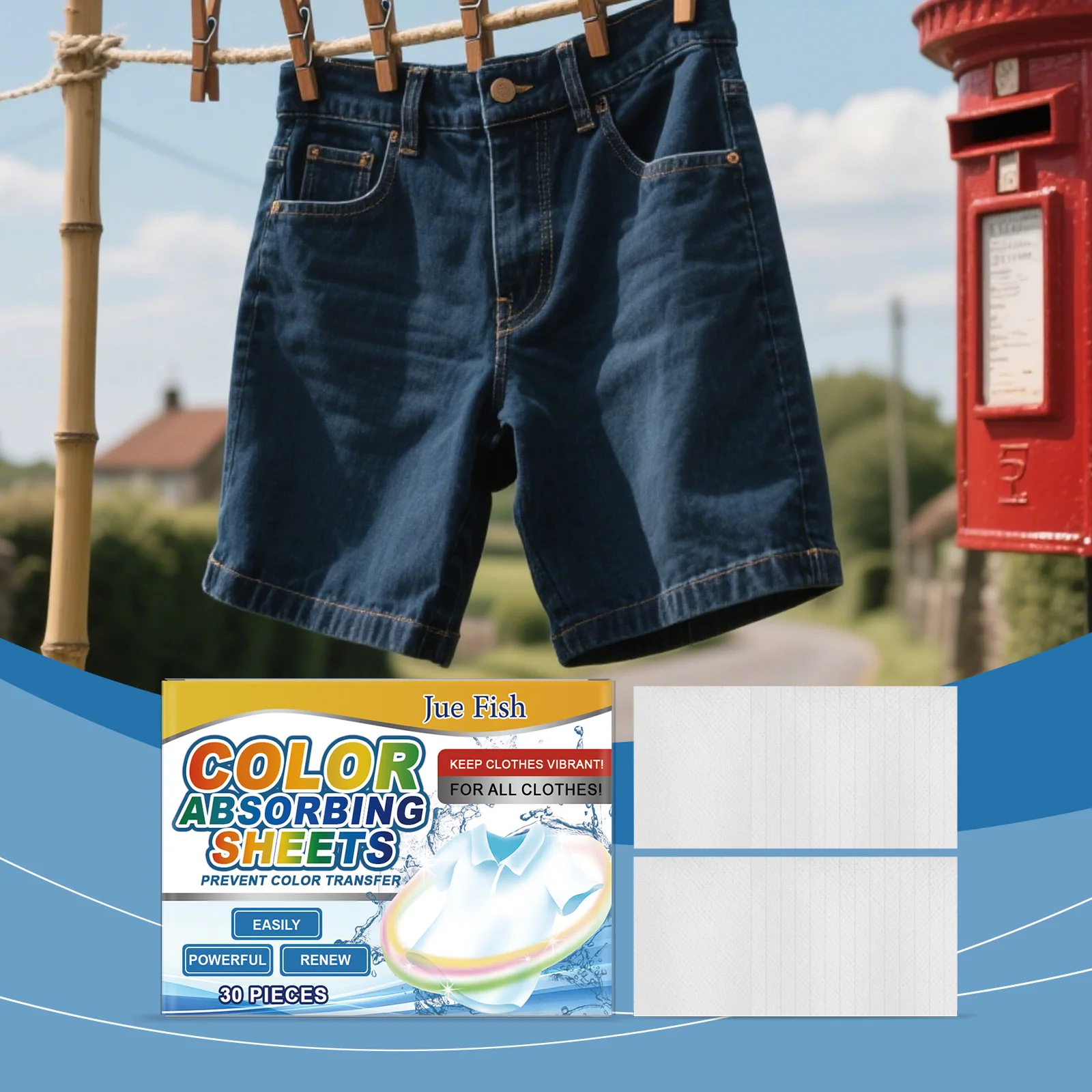 

Anti Dyeing Laundry Absorbing Sheet Removing Stains Highly Efficient Color Absorption Prevent Cross-Dyeing Color Absorbing Paper