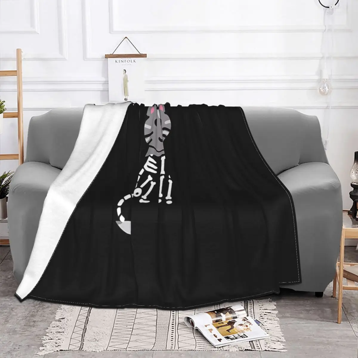 Cat Scan Radiology Technologist X-ray Tech Anime Bedroom Winter Blankets Thin Wadding Blanket Throw Blanket