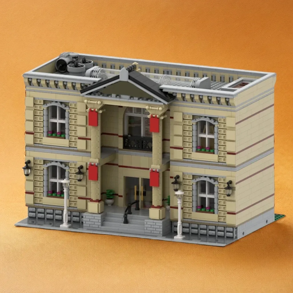 3964pcs MOC Modular Buildings Great Modular Museum Model Building Blocks Architecture Christmas Gift Toy Collection Birthday