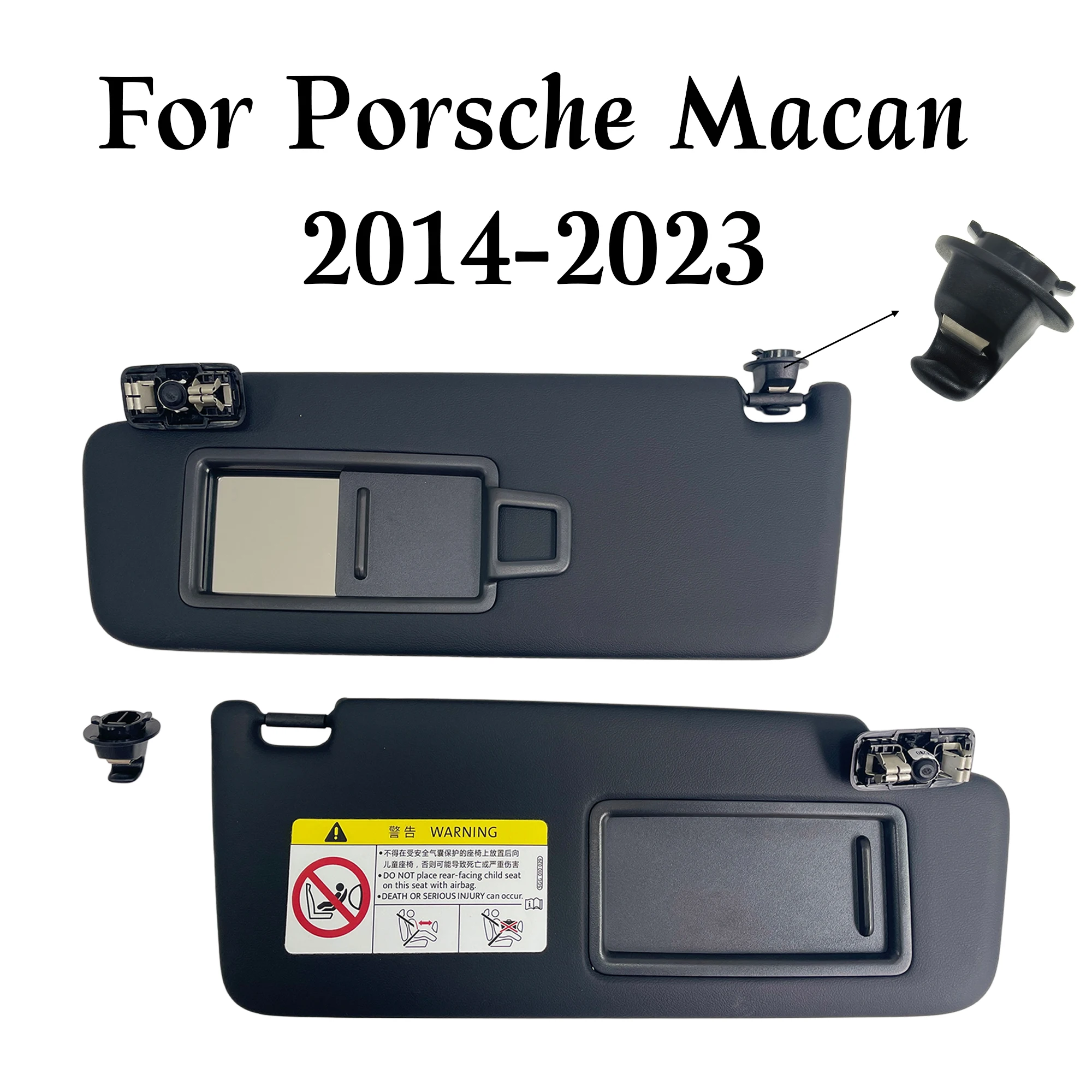 

For Porsche Macan 2014 2015 2016 2017 2018 2019 2020 2021 2022 2023 Car Front Sun Visor Sunvisor Panel Sunshade Board Sunshield