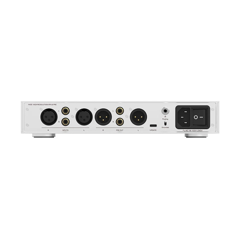 SMSL H400 Headphone amplifier preamp output fully balanced gain control With remote control