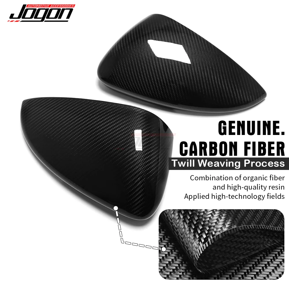 Real Carbon Fiber Rearview Mirror Cover For Lotus Emira 2022 2023 2024 Side Wing Mirror Cover Exterior Accessories