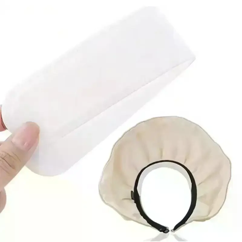 10-50Pcs Invisible Hat Sweat Absorber Stickers Cap Peaks Edge Sweat Absorbing Liner Bands Self-adhesive Anti-dirty Strips Tapes