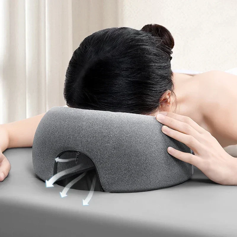 Beauty Salon Pillow Beauty Bed Special Pillow Massage Bed Hole Face Cushion Bed Memory Cotton