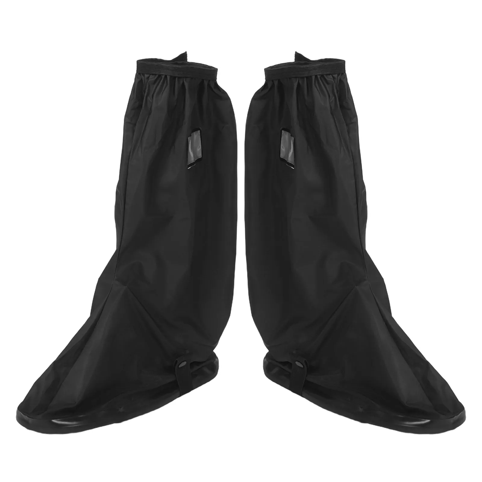 

1Pair Waterproof Rain Boot Covers for Women Thick PVC High-Tube Outdoor Cycling Hiking Travel Rainy Weather Reusable Anti-Slip