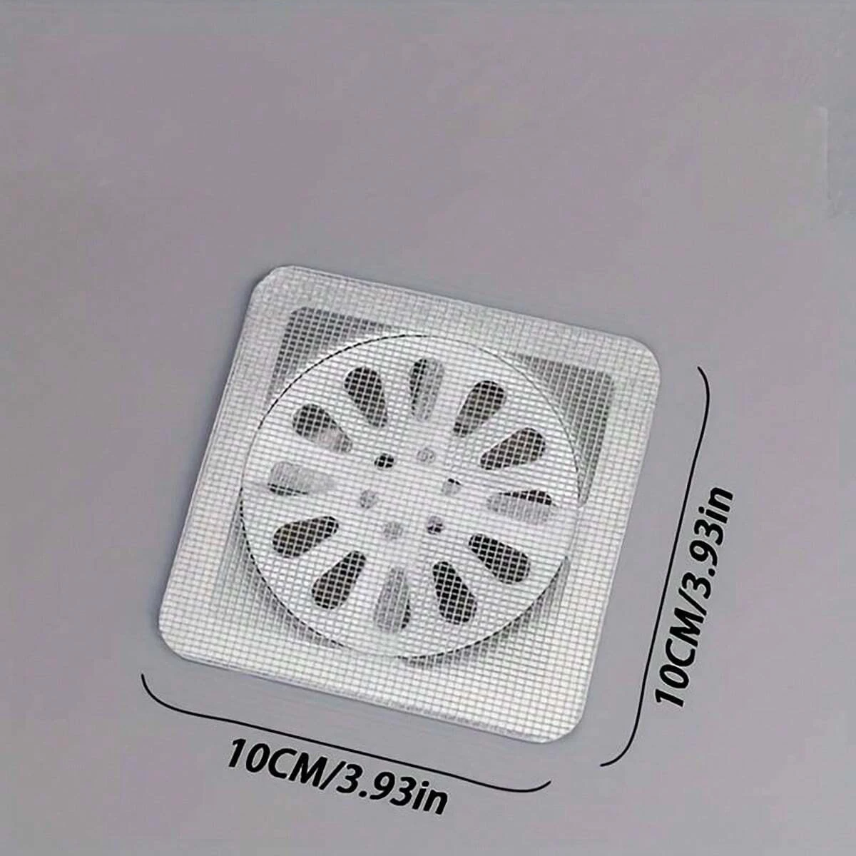 1pc/10pcs/20pcs Disposable Shower Drain Hair Catcher, Floor Drain Filter Screen Stickers, Disposable Hair Catchers For Shower