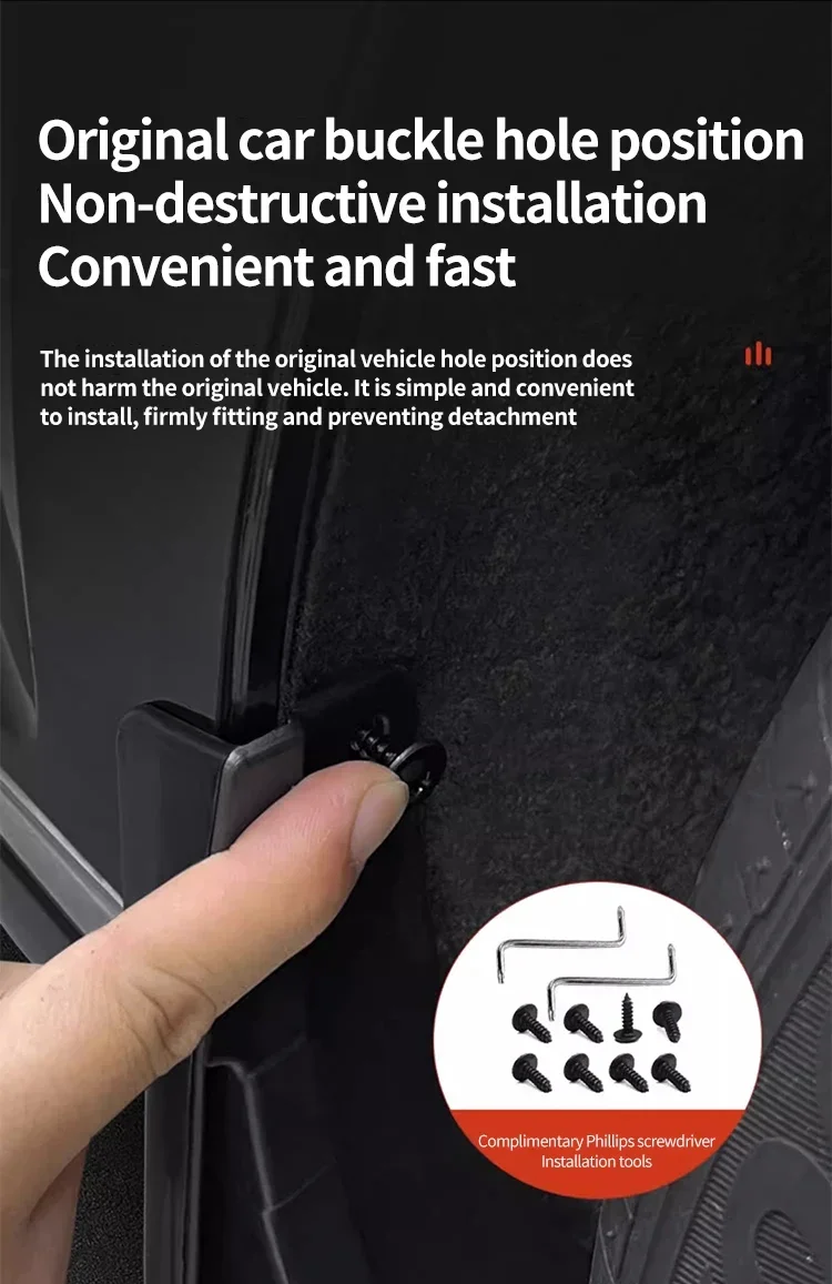 For Volvo EX30 5-door 2024~2026 2025 crossover Car Mudguards Mudflap Mudguard Splash Guards Mud Flaps Fender accessories Auto